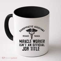 Chiropractic Assistant Face Paper Chiro Chiropractor Gift Coffee Mug thumb 0