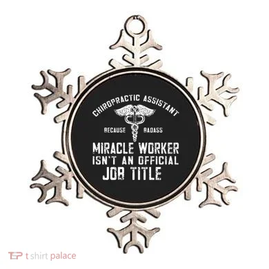 Chiropractic Assistant Face Paper Chiro Chiropractor Gift Ornament