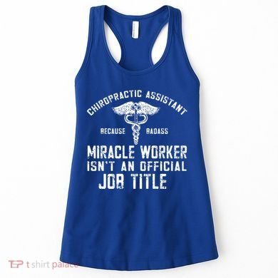 Chiropractic Assistant Face Paper Chiro Chiropractor Gift Women's Tank Top