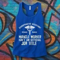Chiropractic Assistant Face Paper Chiro Chiropractor Gift Women's Tank Top thumb 3