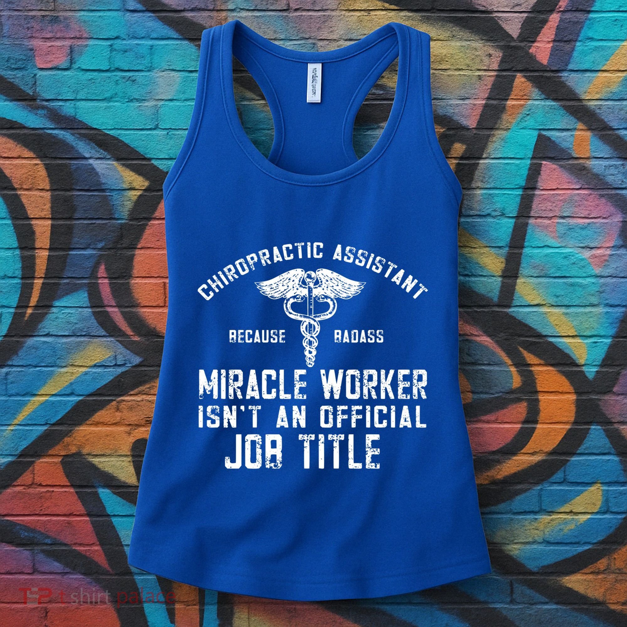 Chiropractic Assistant Face Paper Chiro Chiropractor Gift Women's Tank Top
