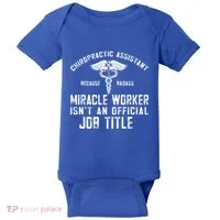 Chiropractic Assistant Face Paper Chiro Chiropractor Gift Baby Bodysuit thumb 0