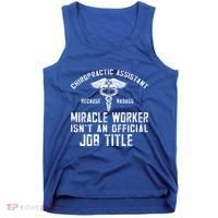 Chiropractic Assistant Face Paper Chiro Chiropractor Gift Tank Top thumb 0