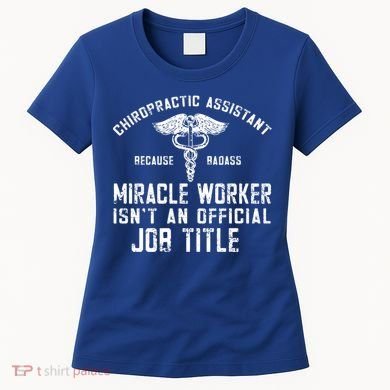 Chiropractic Assistant Face Paper Chiro Chiropractor Gift Women's T-Shirt