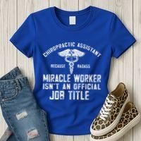 Chiropractic Assistant Face Paper Chiro Chiropractor Gift Women's T-Shirt thumb 3