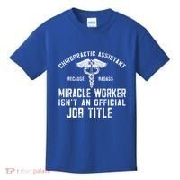 Chiropractic Assistant Face Paper Chiro Chiropractor Gift Kids T-Shirt thumb 0