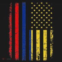 Colombian American Flag Colombian Roots Colombia America Sweatshirt thumb 3
