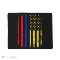 Colombian American Flag Colombian Roots Colombia America Mousepad thumb 0
