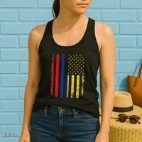 Colombian American Flag Colombian Roots Colombia America Women's Tank Top thumb 2