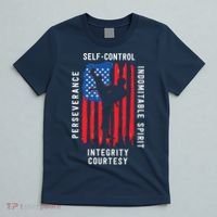 Cool American Flag Taekwondo Gift | Tae Kwon Do Martial Arts T-Shirt thumb 5