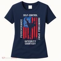 Cool American Flag Taekwondo Gift | Tae Kwon Do Martial Arts Women's T-Shirt thumb 0