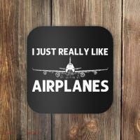 Cool Airplane For Aviation Plane Airplane Pilot Coaster thumb 0