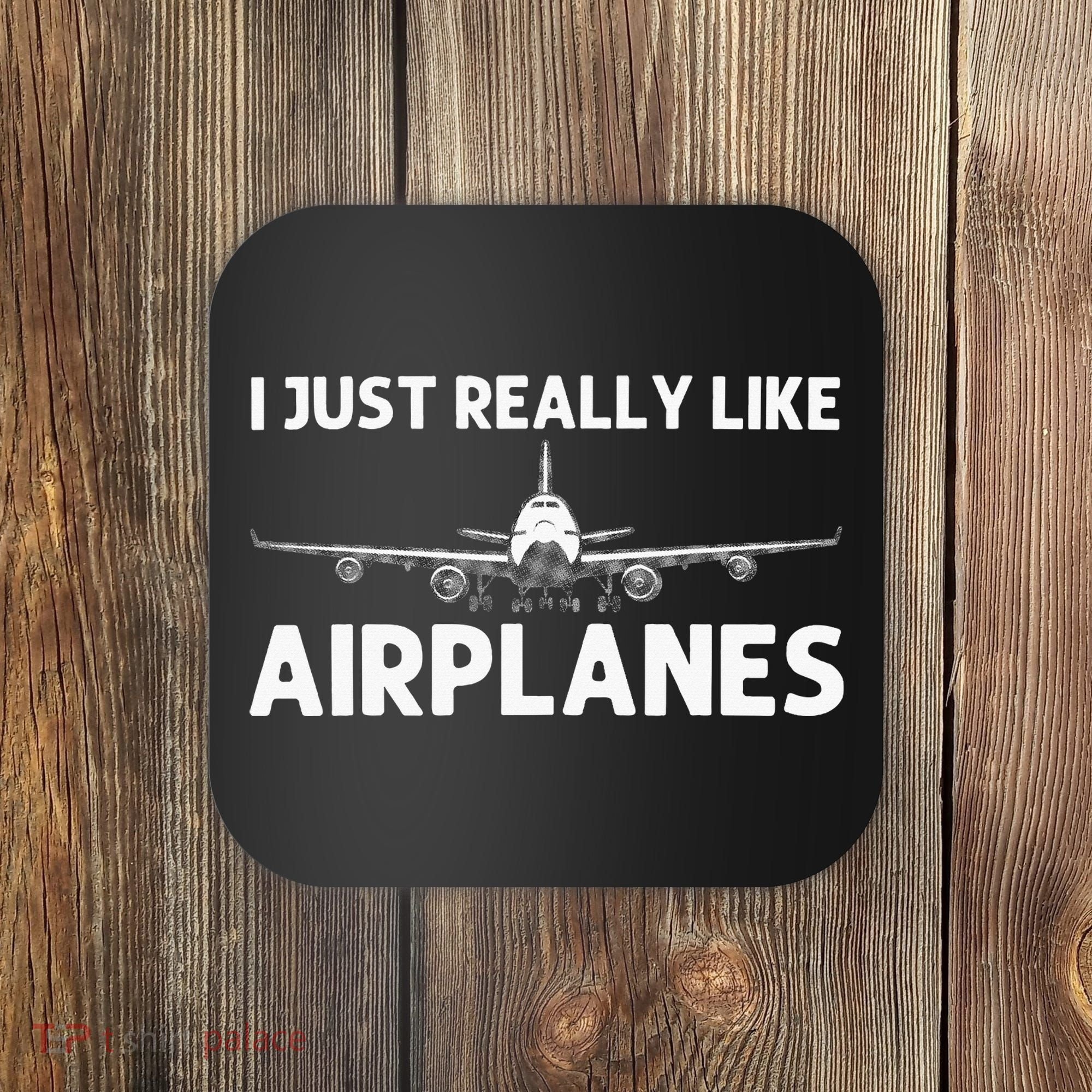Cool Airplane For Aviation Plane Airplane Pilot Coaster