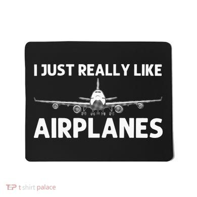 Cool Airplane For Aviation Plane Airplane Pilot Mousepad