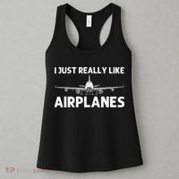 Cool Airplane For Aviation Plane Airplane Pilot Women's Tank Top thumb 3