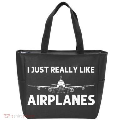 Cool Airplane For Aviation Plane Airplane Pilot Tote Bag