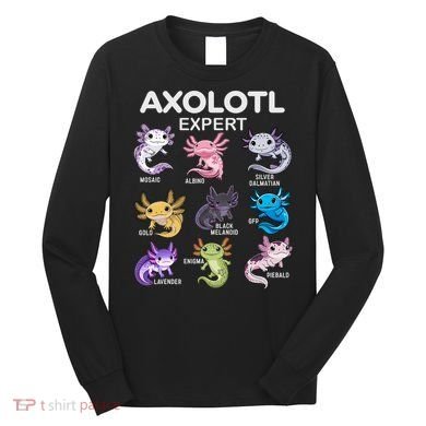 Cute Axolotl For & Or  - Axolotl Long Sleeve Shirt
