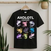 Cute Axolotl For & Or  - Axolotl T-Shirt thumb 2