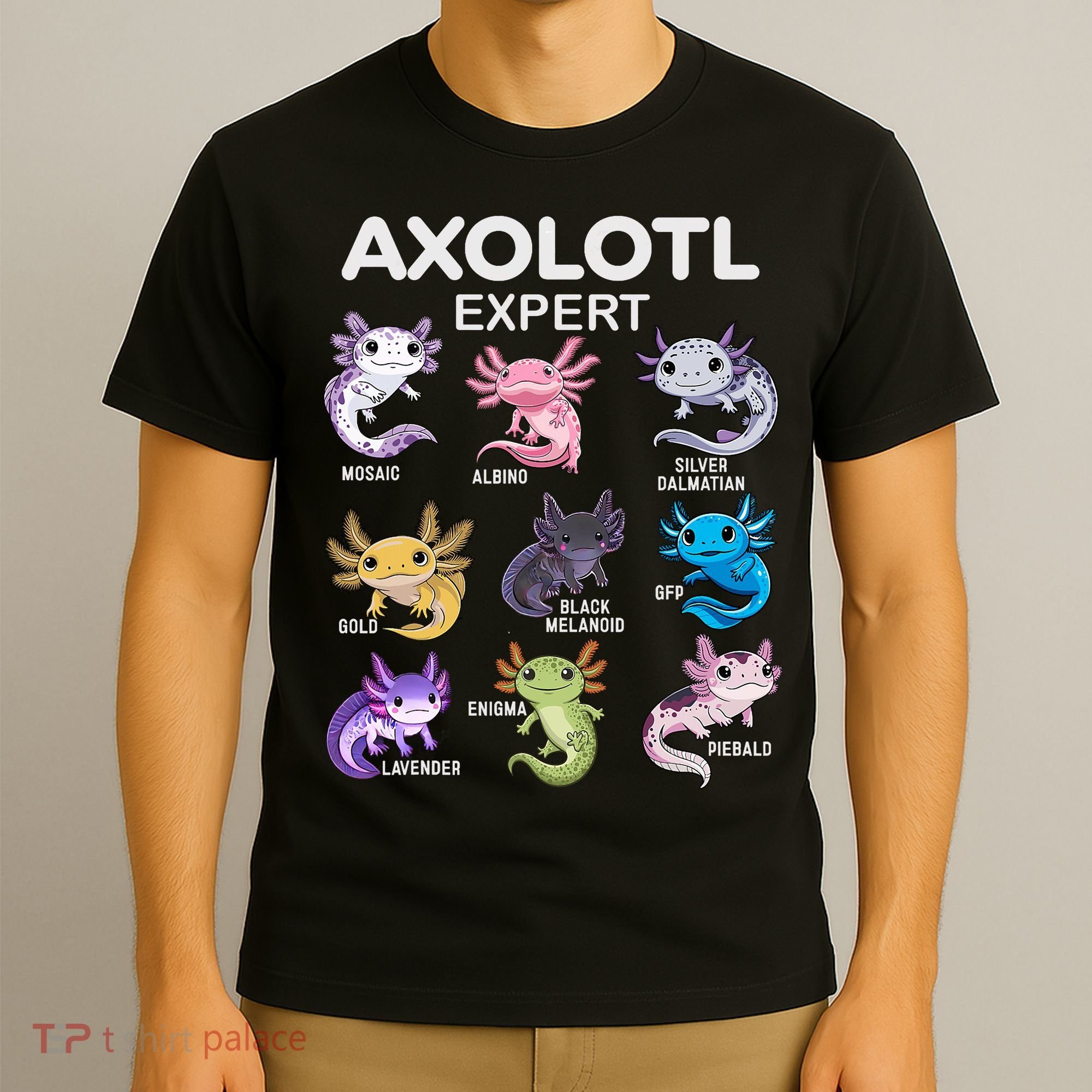 Cute Axolotl For & Or  - Axolotl T-Shirt