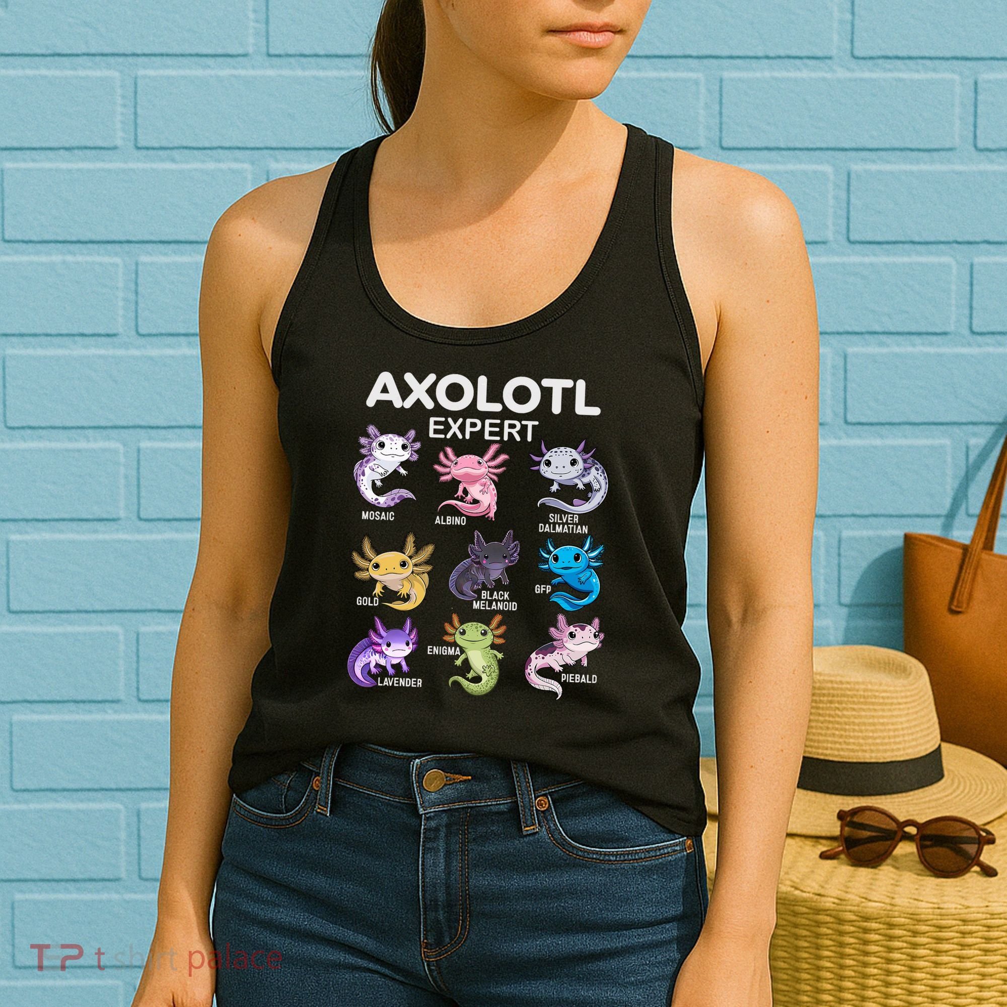 Cute Axolotl For & Or  - Axolotl Women's Tank Top
