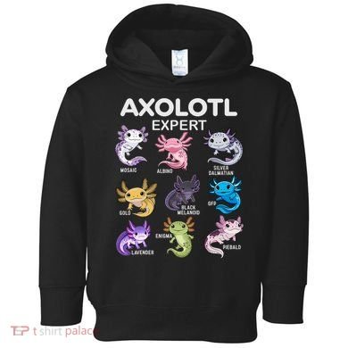 Cute Axolotl For & Or  - Axolotl Toddler Hoodie