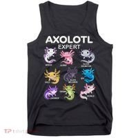 Cute Axolotl For & Or  - Axolotl Tank Top thumb 0
