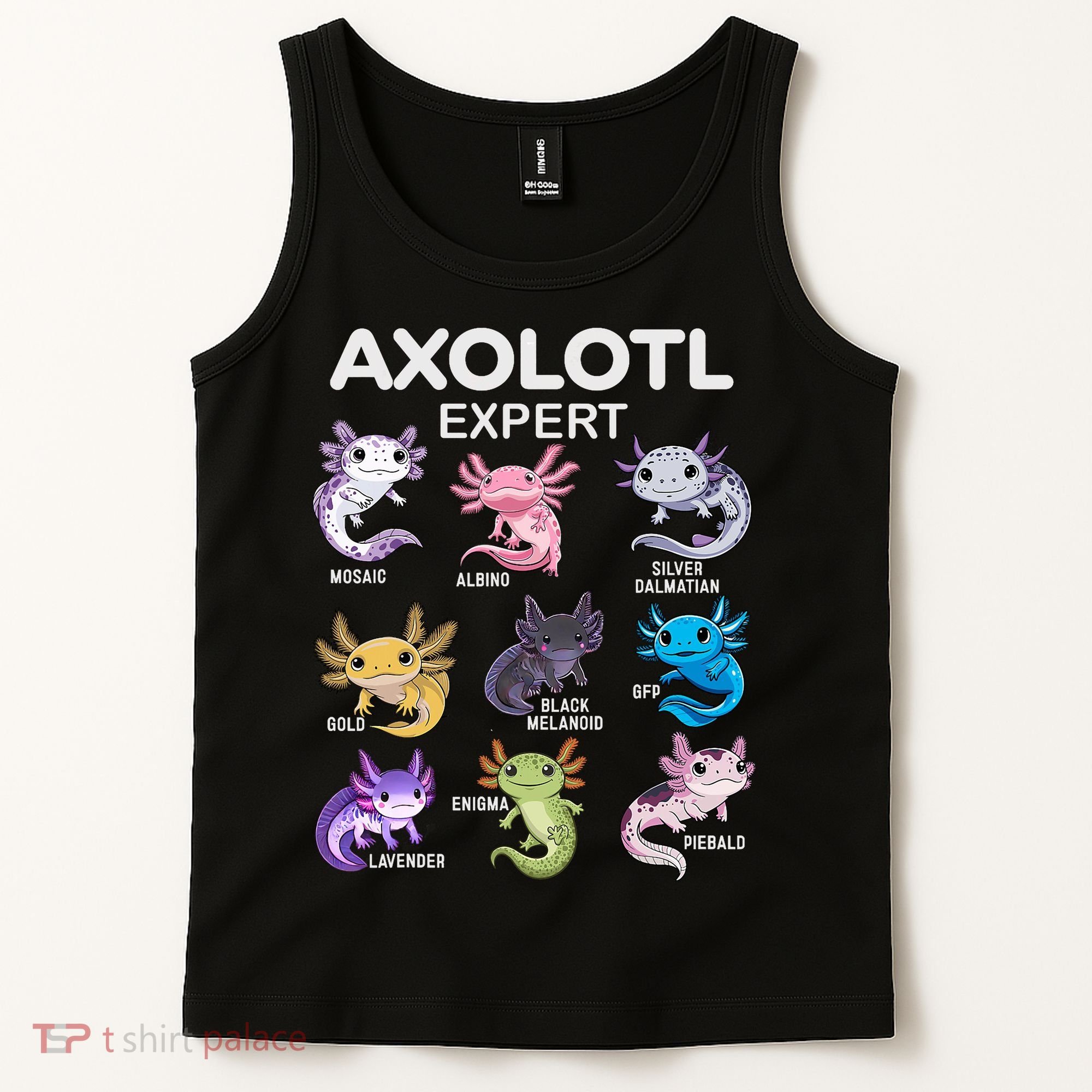 Cute Axolotl For & Or  - Axolotl Tank Top
