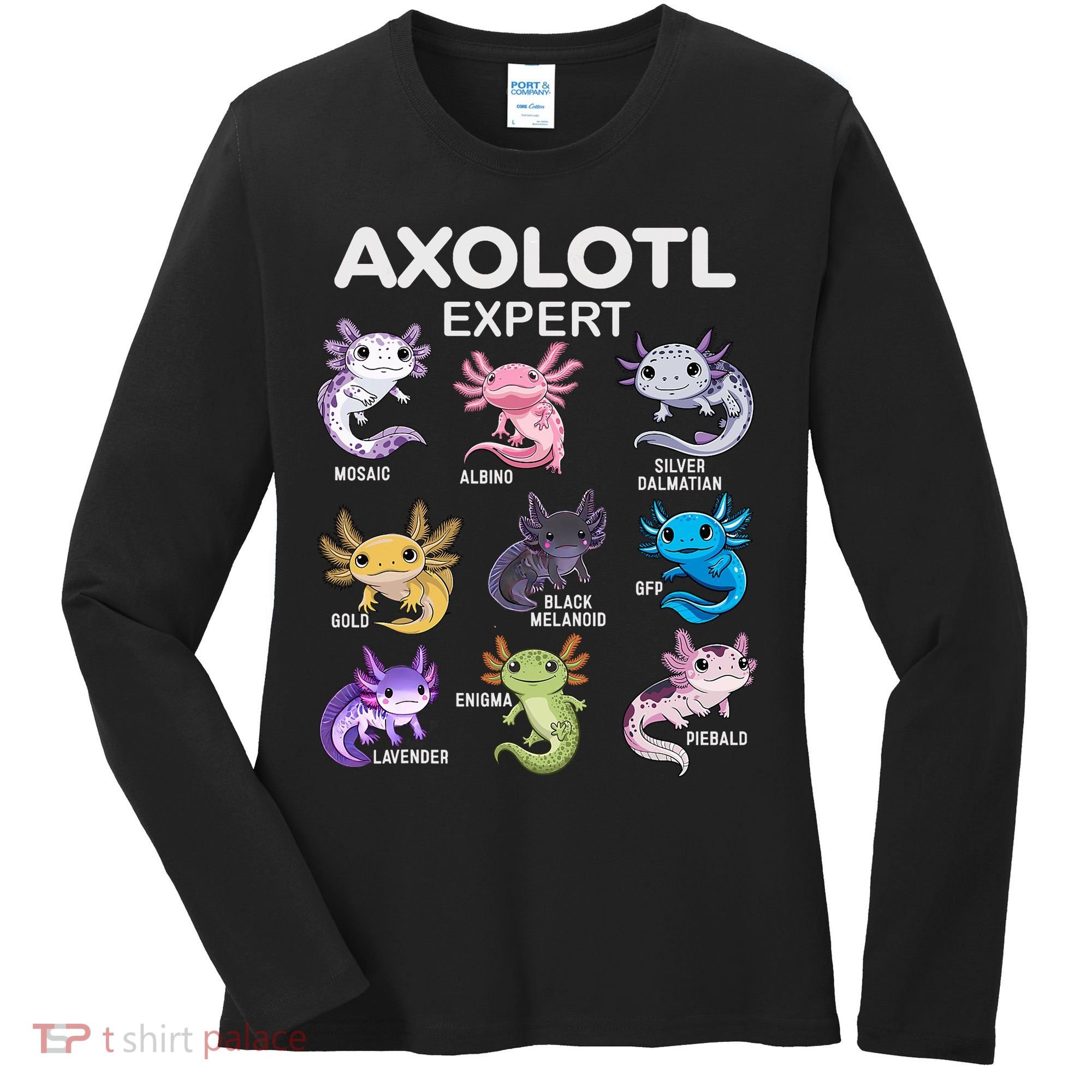 Cute Axolotl For & Or  - Axolotl Women's Long Sleeve Shirt