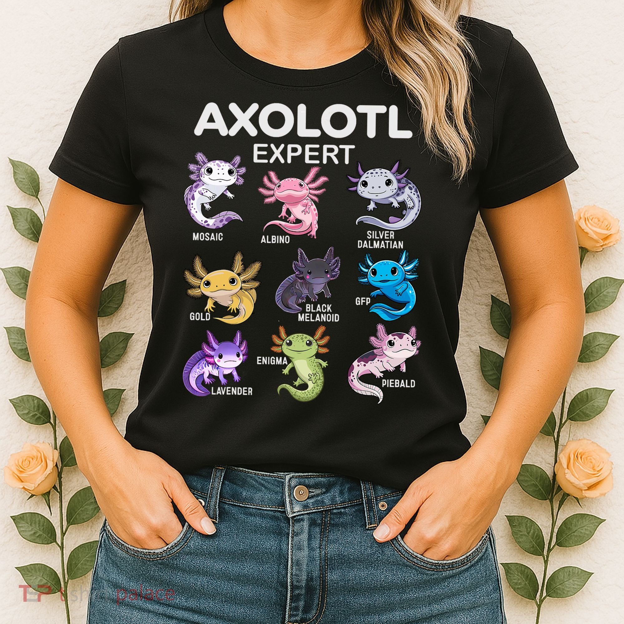 Cute Axolotl For & Or  - Axolotl Women's T-Shirt