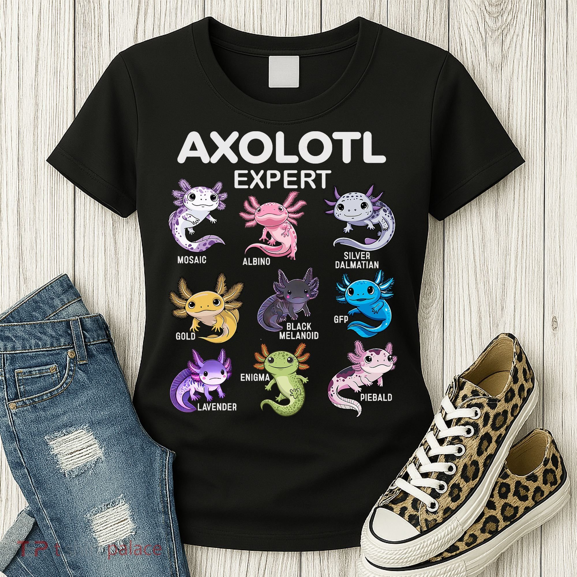 Cute Axolotl For & Or  - Axolotl Women's T-Shirt