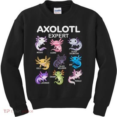 Cute Axolotl For & Or  - Axolotl Kids Sweatshirt