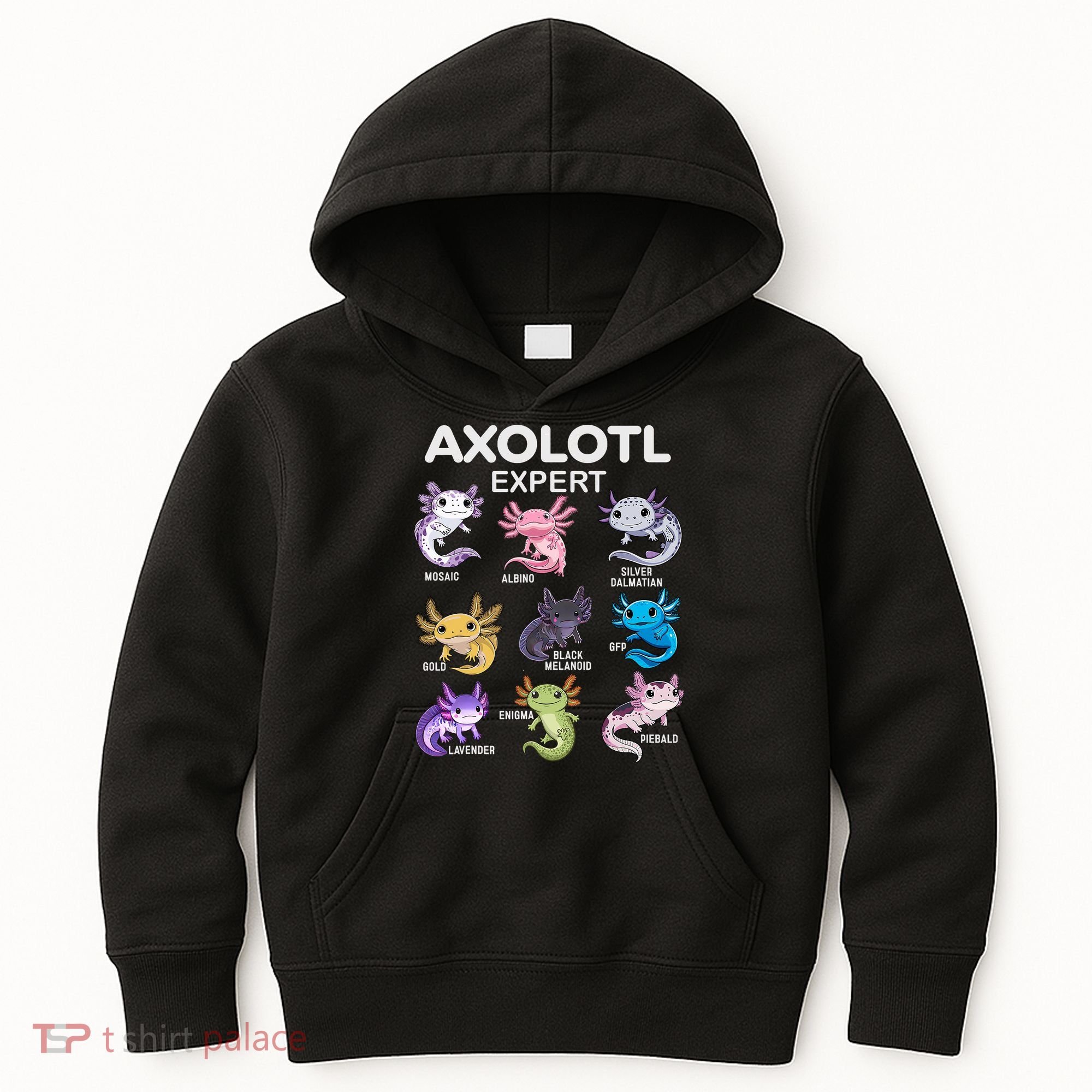 Cute Axolotl For & Or  - Axolotl Kids Hoodie