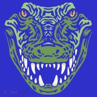 Crocodile Alligator Face Crocodiles Gator Kids Long Sleeve Shirt thumb 2