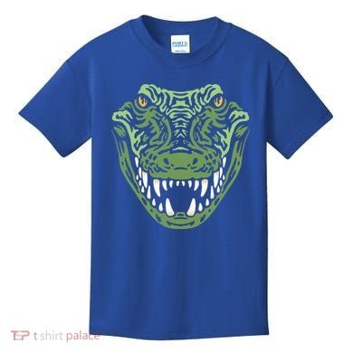 Crocodile Alligator Face Crocodiles Gator Kids T-Shirt