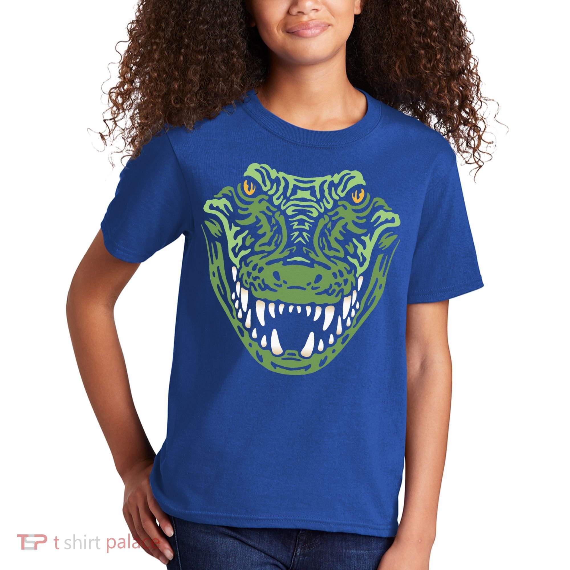 Crocodile Alligator Face Crocodiles Gator Kids T-Shirt