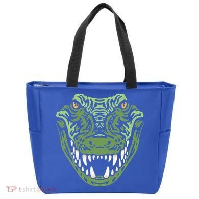 Crocodile Alligator Face Crocodiles Gator Tote Bag