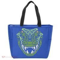 Crocodile Alligator Face Crocodiles Gator Tote Bag thumb 0