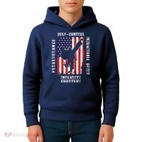 Cool American Flag Taekwondo Gift | Tae Kwon Do Martial Arts Kids Hoodie thumb 4