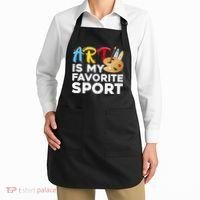 Cool Art For Wo Artist Painter Art Teacher Painting Apron thumb 2