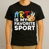 Cool Art For Wo Artist Painter Art Teacher Painting T-Shirt thumb 3