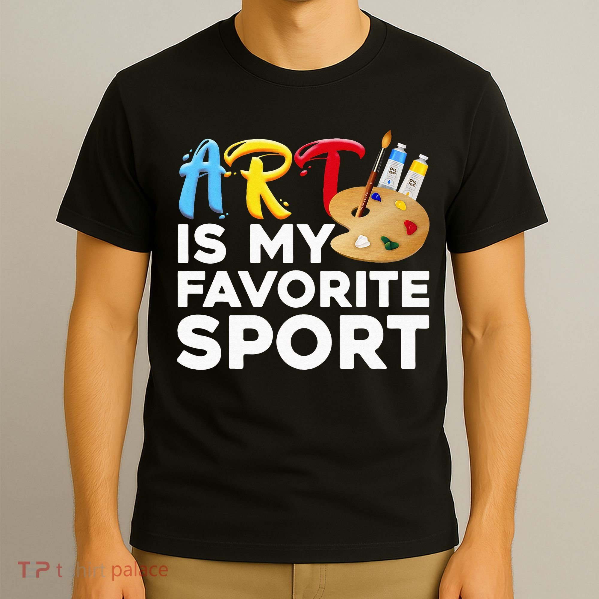 Cool Art For Wo Artist Painter Art Teacher Painting T-Shirt