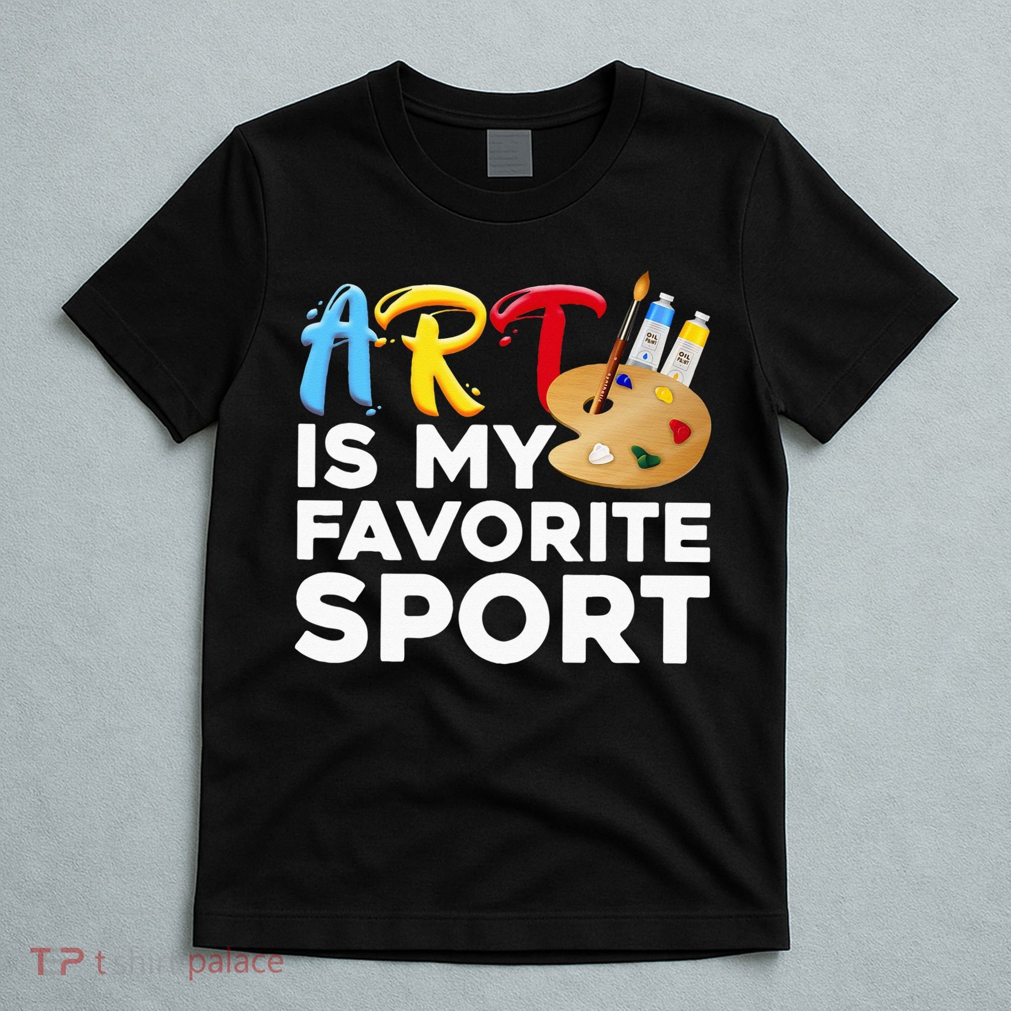 Cool Art For Wo Artist Painter Art Teacher Painting T-Shirt