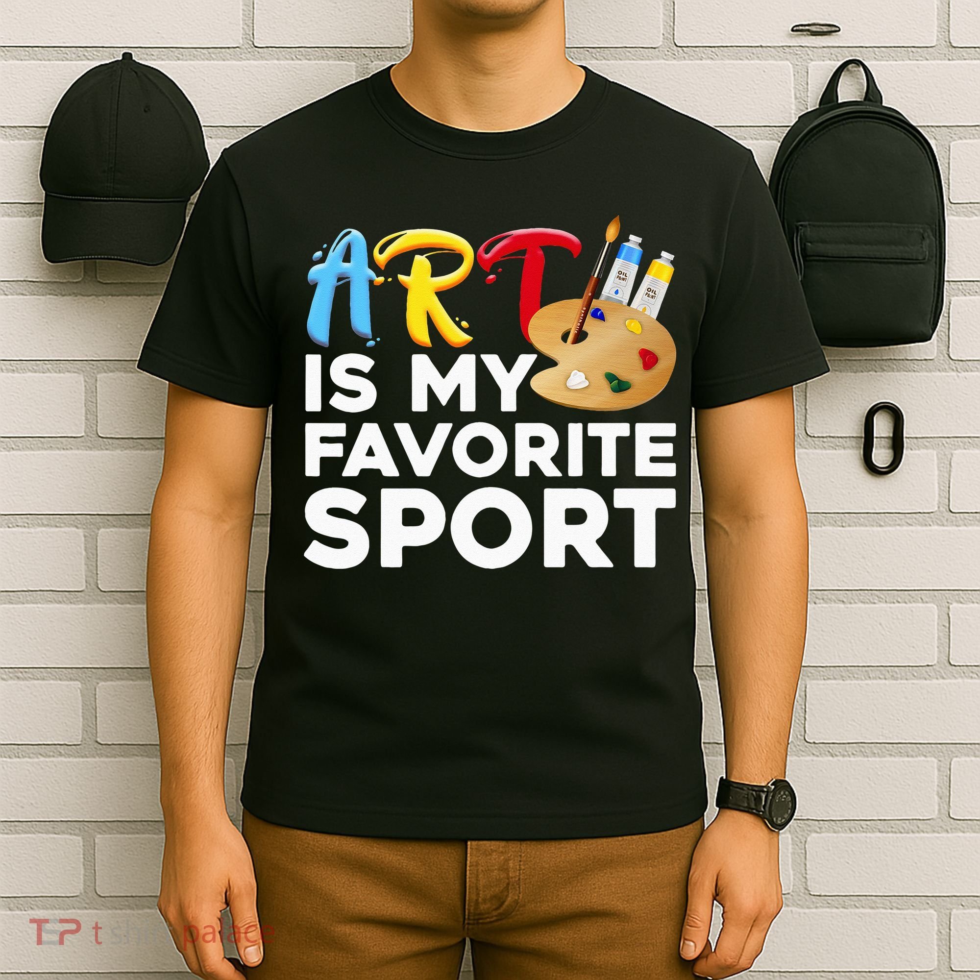 Cool Art For Wo Artist Painter Art Teacher Painting T-Shirt