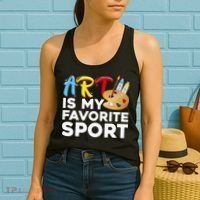 Cool Art For Wo Artist Painter Art Teacher Painting Women's Tank Top thumb 2