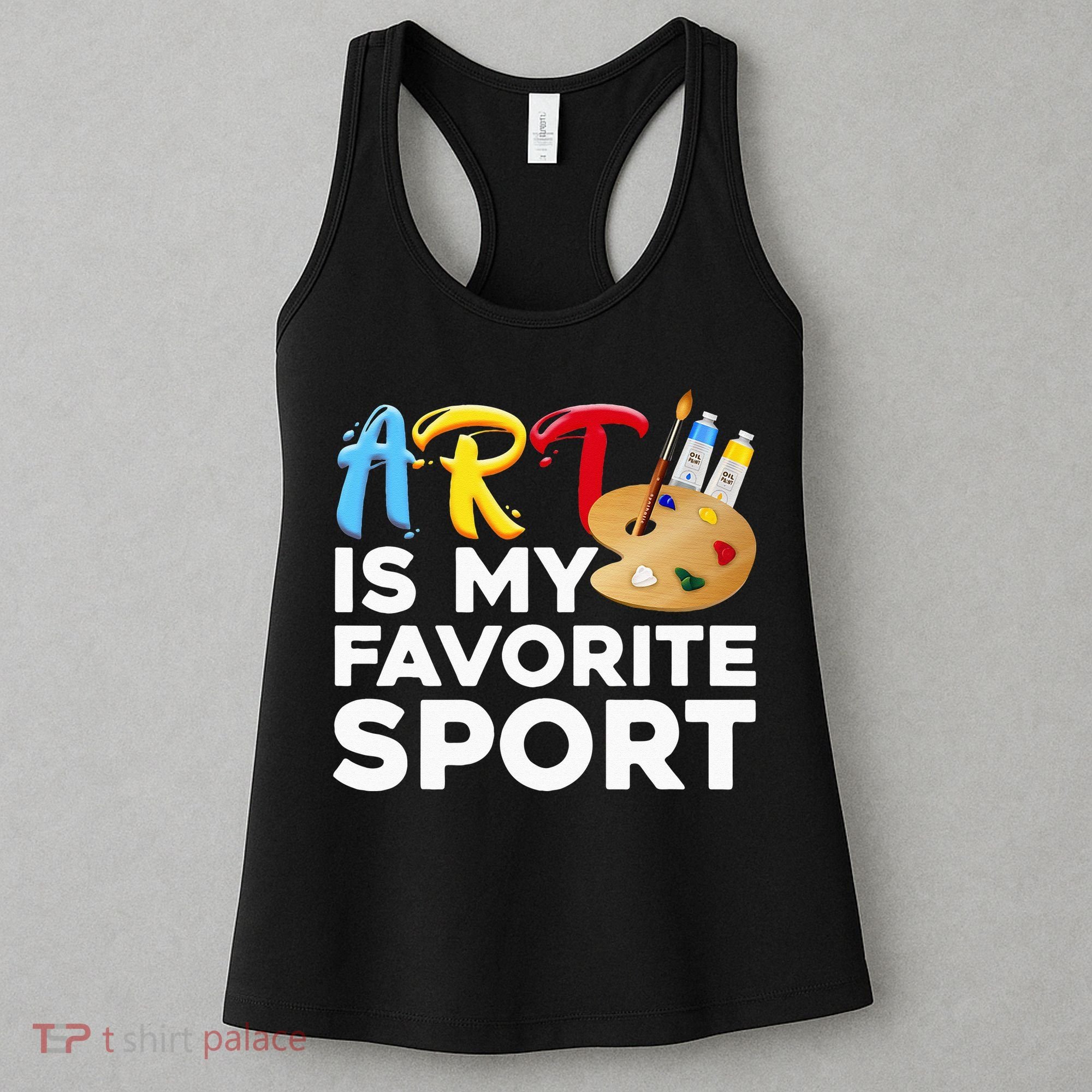Cool Art For Wo Artist Painter Art Teacher Painting Women's Tank Top