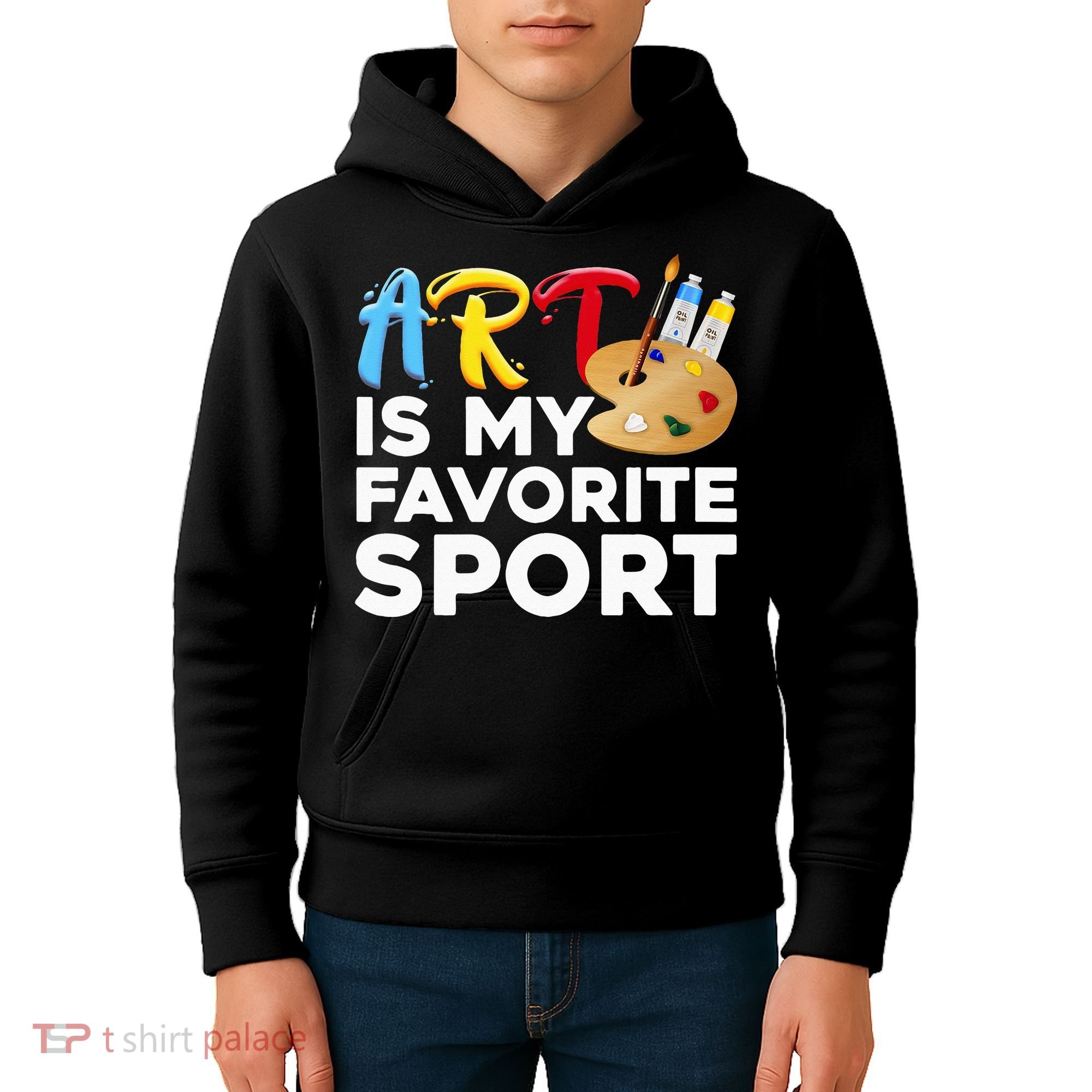 Cool Art For Wo Artist Painter Art Teacher Painting Kids Hoodie