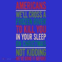Cross A Frozen River To Kill You In Your Sleep On Christmas Tote Bag thumb 4