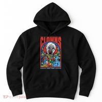 Clowns Aren't Funny Horror Hoodie thumb 0
