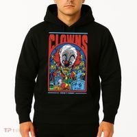 Clowns Aren't Funny Horror Hoodie thumb 2