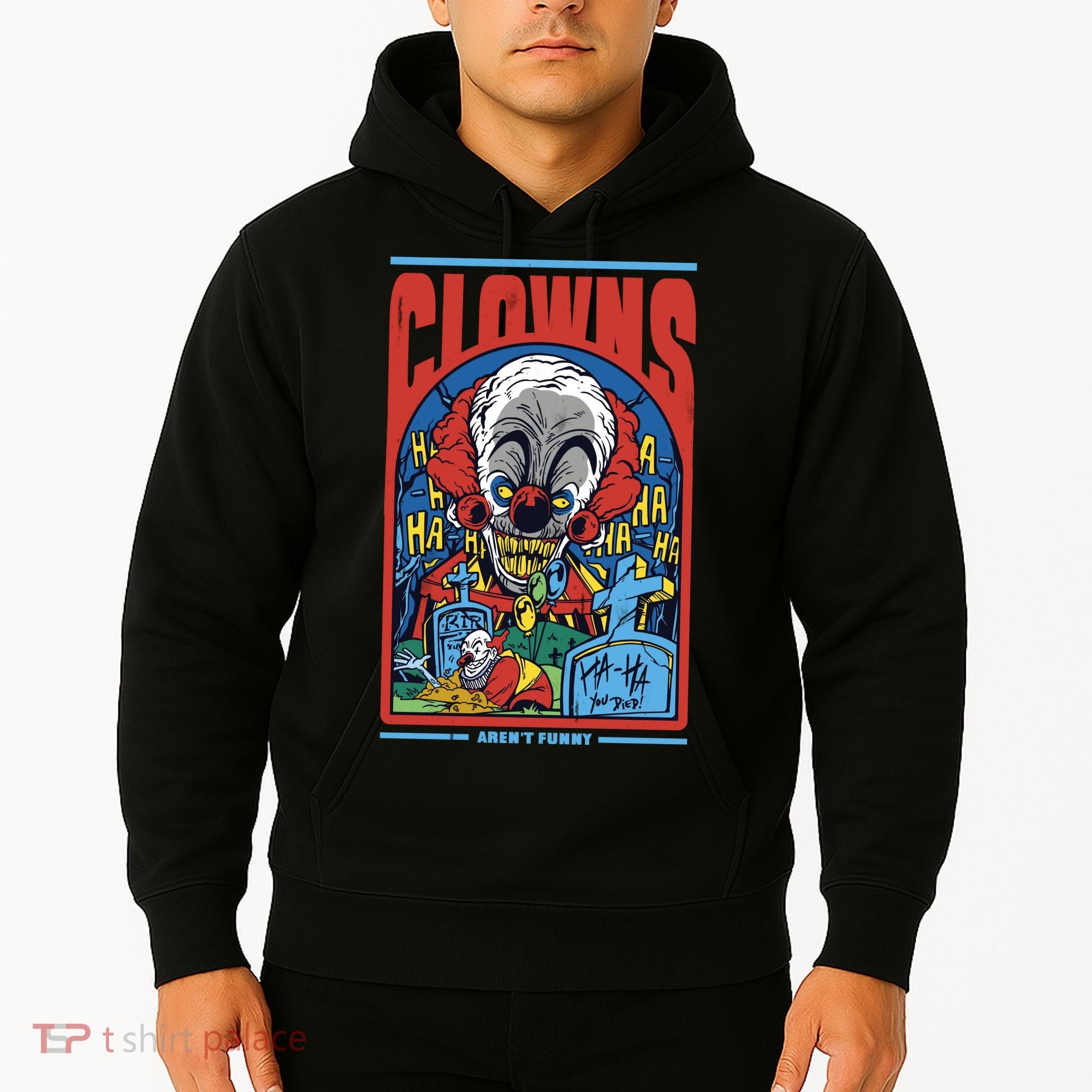 Clowns Aren't Funny Horror Hoodie